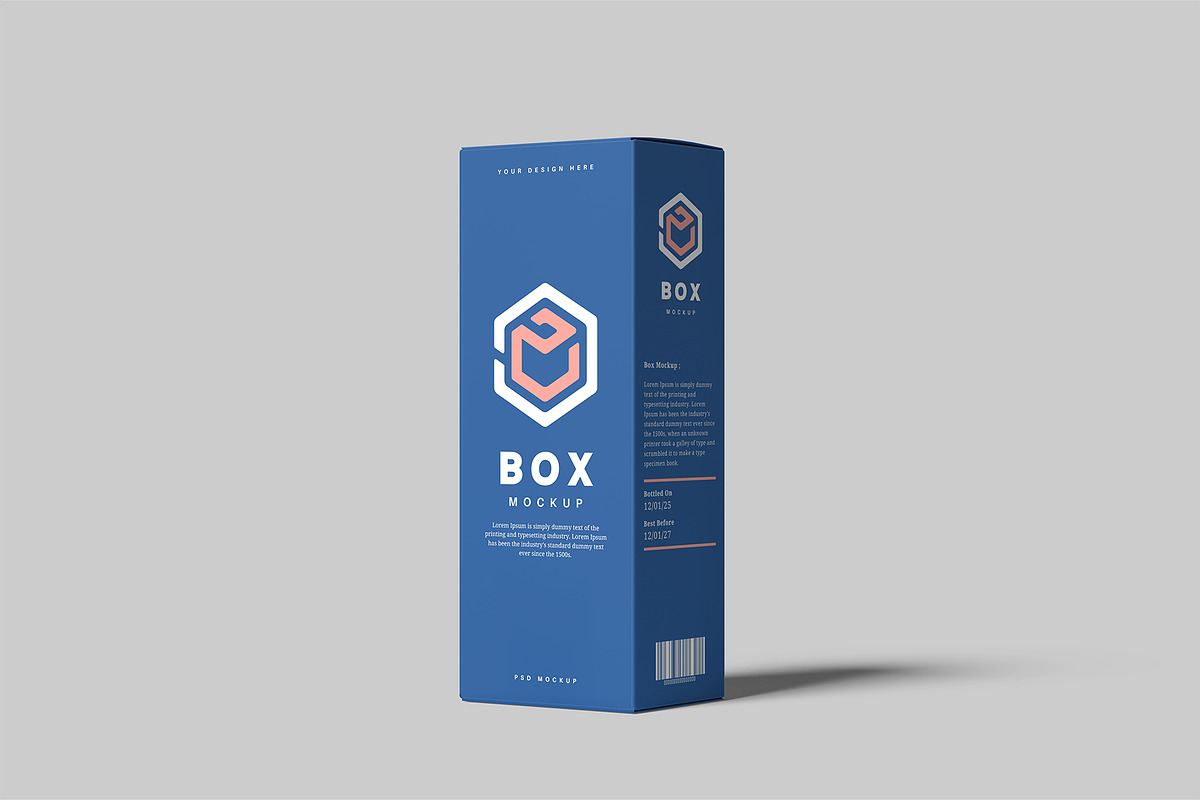 Box Mockup, a Packaging Mockup by graphictime (Photo 2 of 9)