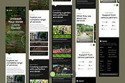 Botanical Garden Landing Page, a Landing Page Template by SLAB! Design (Thumbnail 4 of 4)
