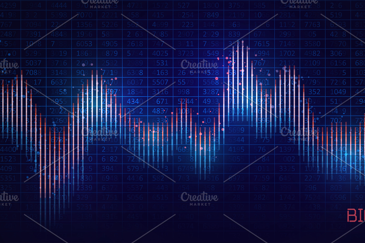 Abstract infographics visualization, a Finance Illustration by majcot (Photo 2 of 6)
