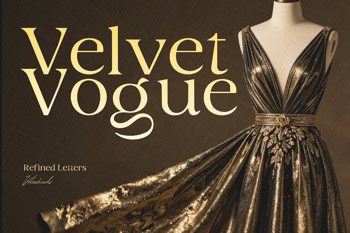 Egrina Luxury Serif Font, a Serif Font by Voleshads (Photo 5 of 7)