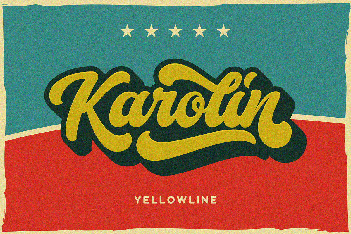 Karolin - Retro Font