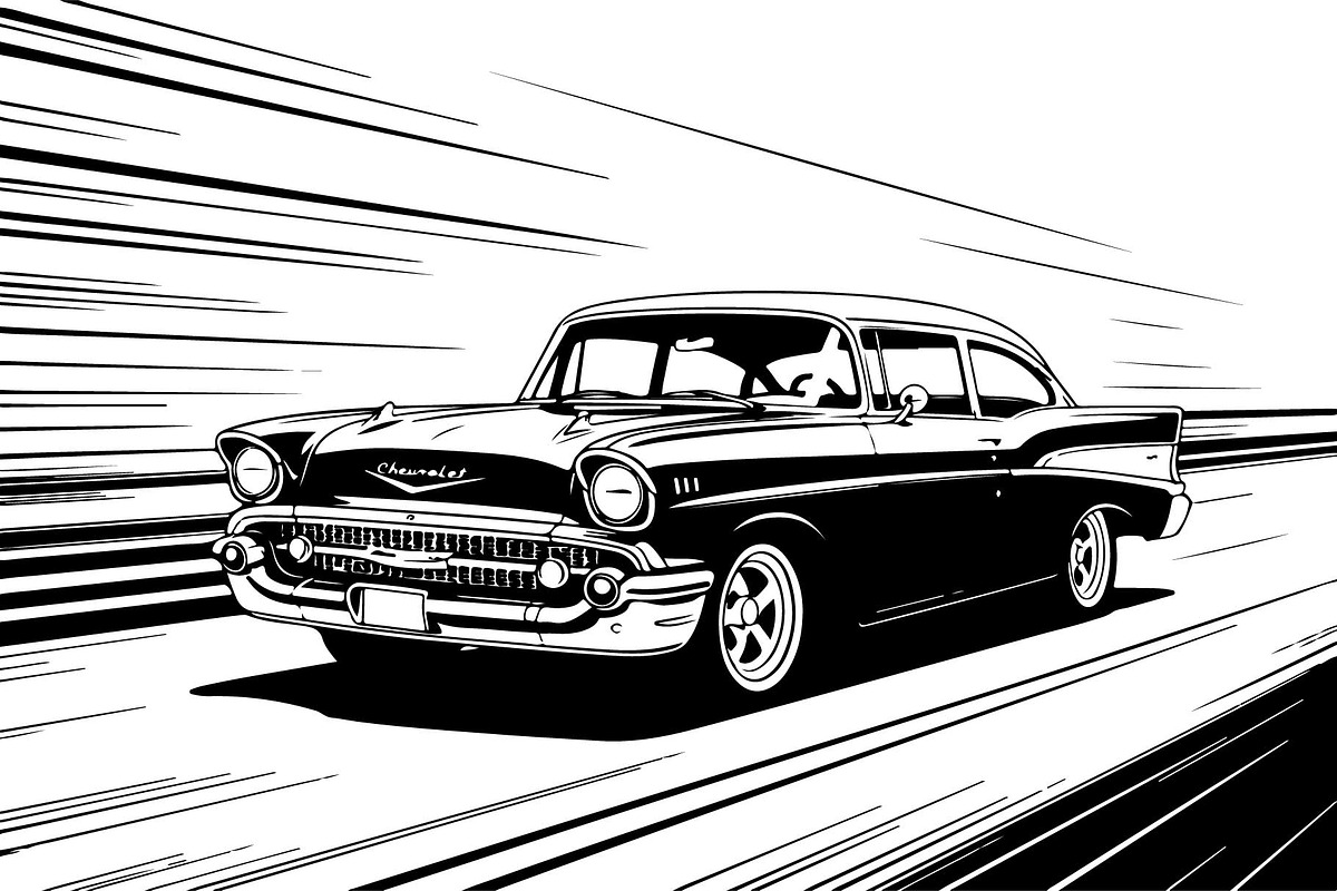 Vintage Speed Car SVG Bundle, an Object Graphic by Creativeshirt (Photo 12 of 12)