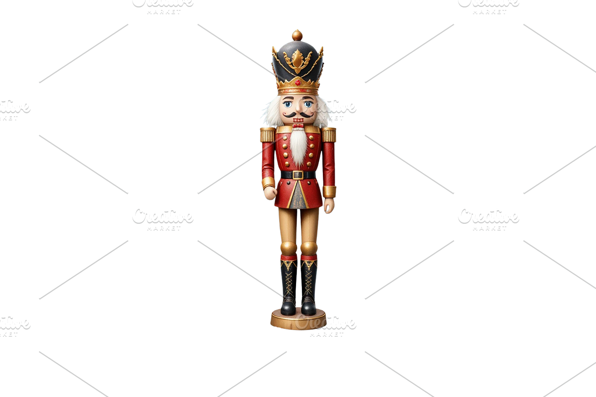 Nutcracker Christmas Sublimation, a Seasonal Illustration by Creative design (Photo 3 of 6)