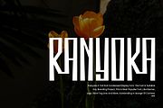 Ranyoka - Tall Condensed Font, a Sans Serif Font by QR Design Studio (Thumbnail 2 of 7)