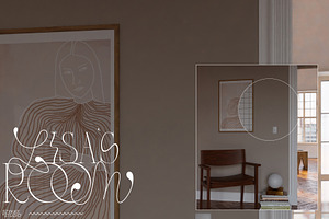 LISAS ROOM Interior & Frame Mockup