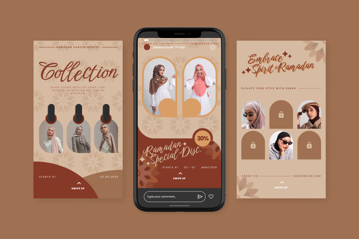 Classic Ramadan Fashion Social Post, a Social Media Template by productype1 (Photo 4 of 5)
