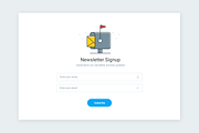 Subscribe Form PSD, a Templates & Theme by Igor Maric (Thumbnail 2 of 2)