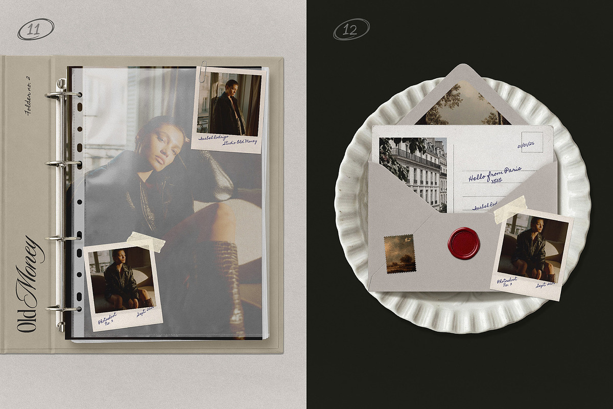 Old Money - Luxury Mockup Bundle, an Advertising Mockup by AndrewPixel (Photo 8 of 11)