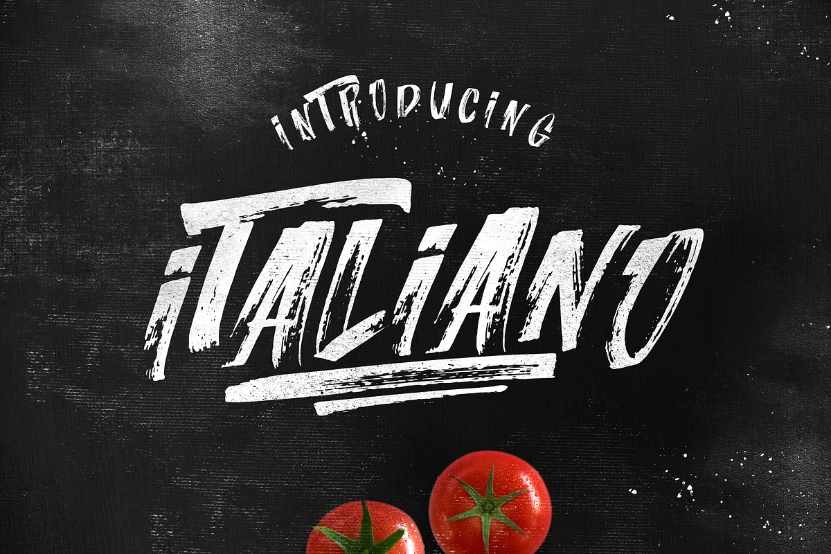 ITALIANO Brush Font +Extras, a Font by LeoSupply.co (Photo 10 of 10)