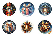 Christmas Ornament Sublimation PNG, an Illustration by SinaCreation (Thumbnail 3 of 7)