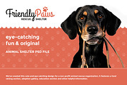 Friendly Paws - Shelter PSD template, a Websites & App Template by Mage Themes (Thumbnail 1 of 3)