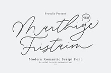 Marthige Fristain – Romantic Script
