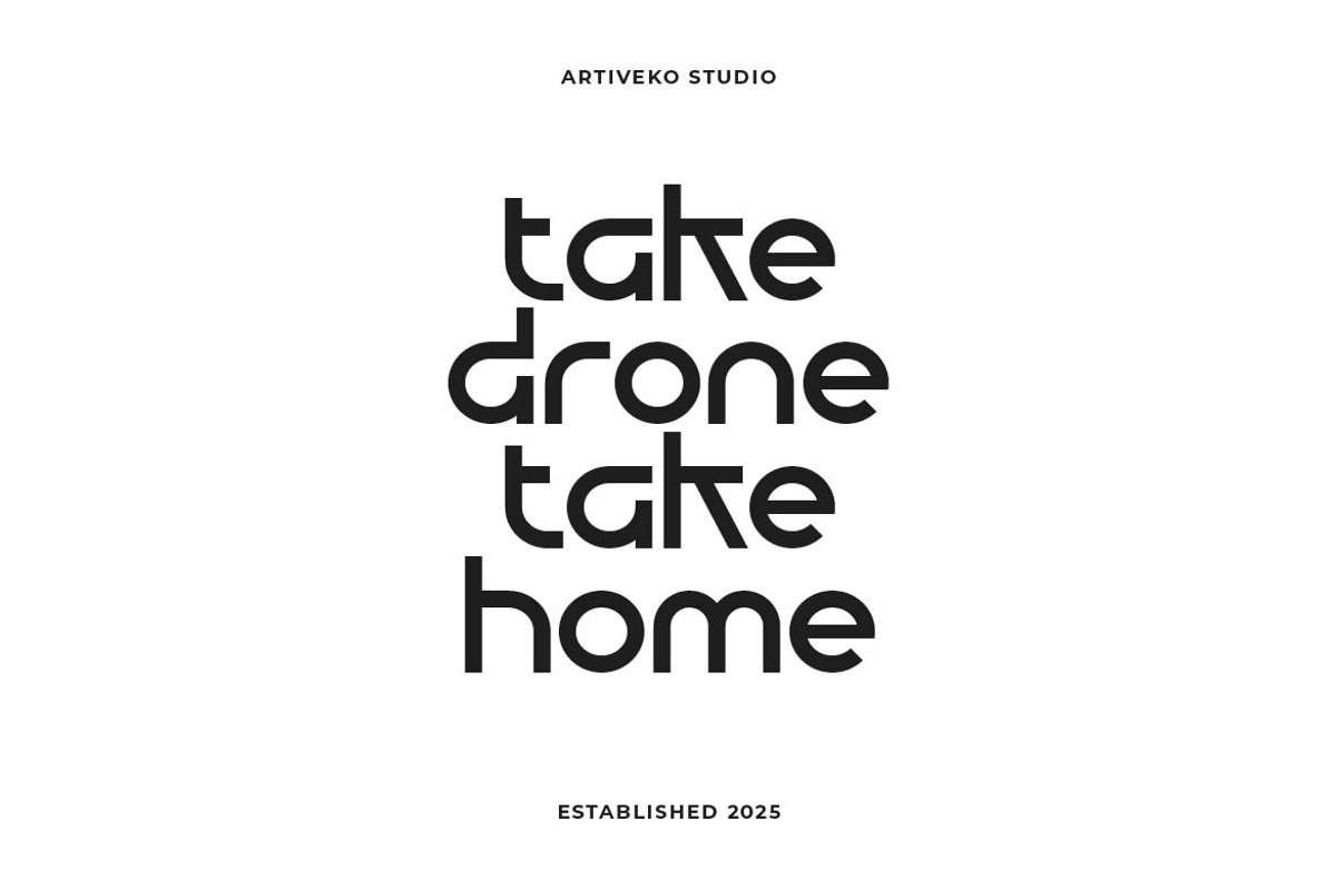 Codda Rounded Logo Font, a Sans Serif Font by Artiveko (Photo 4 of 9)
