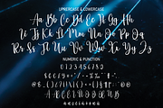 Laserblue | Script Font, a Script Font by Scratchones (Thumbnail 7 of 8)