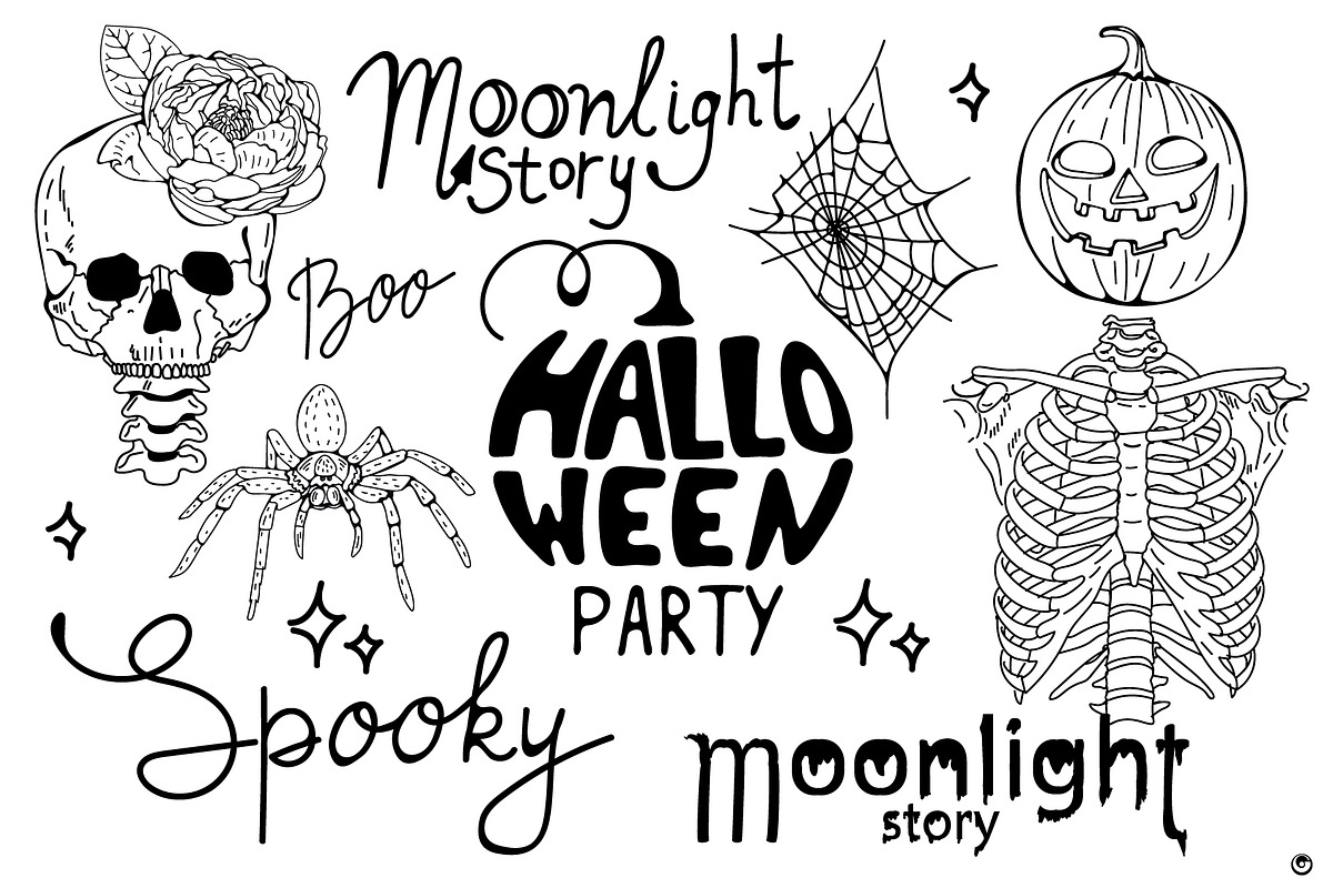 Halloween party, an Object Illustration by Olillia (Photo 4 of 6)