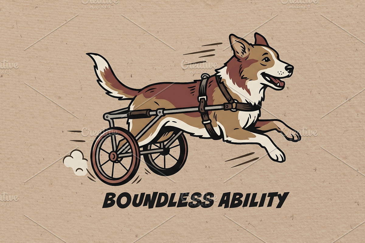 Boundless ability, an Animal Illustration by Vectorlina (Photo 1 of 5)