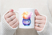 Twinkle Kawaii Halloween Clipart, an Illustration by designcity5 (Thumbnail 5 of 5)