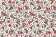 Set Seamless Flowers Chamomile daisy, a Pattern Graphic by Vintage (Thumbnail 9 of 17)