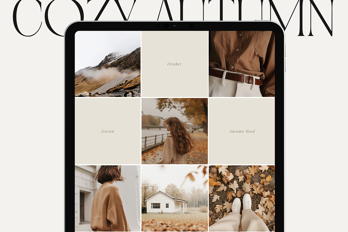 COZY AUTUMN ~ 100 Stock Photos, a Beauty & Fashion Photo by Muse Mockups (Photo 8 of 14)
