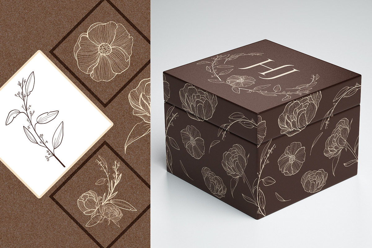 Floral botanical hand-drawn graphics, a Graphic by Personal Epiphany (Photo 5 of 5)