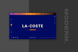 LA-COSTE Powerpoint Template