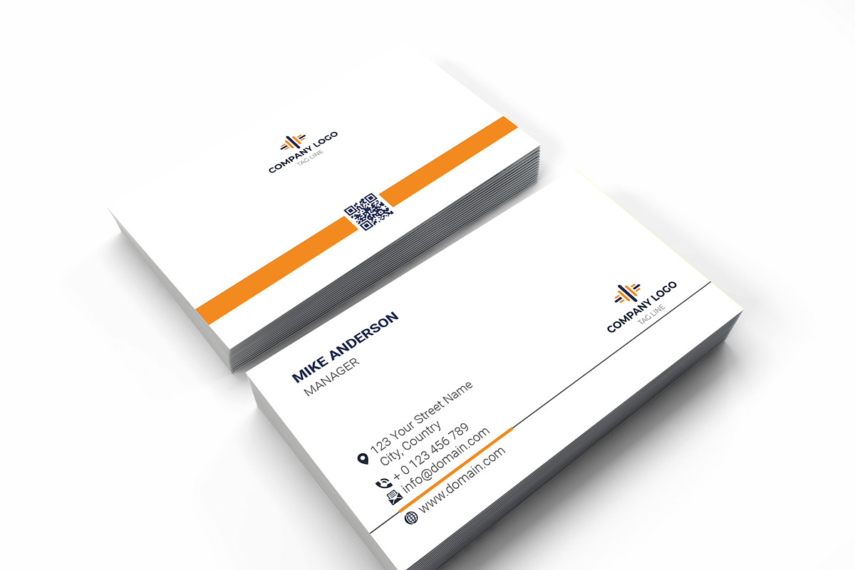 Corporate Business Card, a Business Card Template by designSultan (Photo 7 of 7)