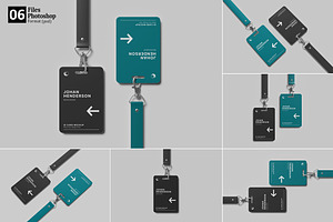 ID Card Mockup, an Advertising Mockup by GraphicWindow