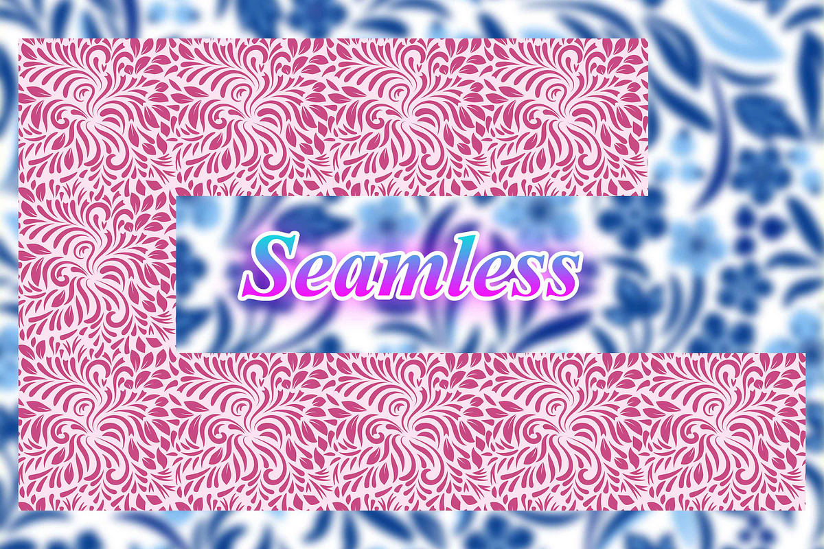 Doodle Floral Seamless Pattern, a Pattern Graphic by Digital Studio (Photo 2 of 10)