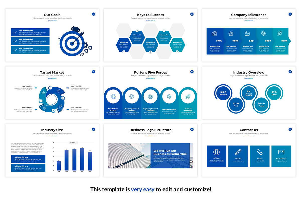 Startup Business Plan PowerPoint, a Presentation Template by SlideBunny (Photo 7 of 24)