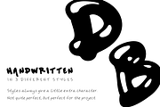 Dark Bubble Font, a Font by OMG IT'S LINDZ (Thumbnail 2 of 7)