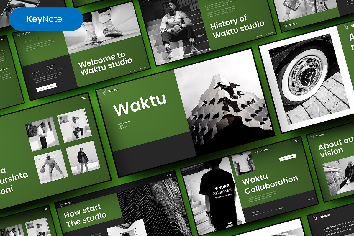 Waktu – Business Keynote Template, a Presentation Template by Dens Creative Studio (Photo 1 of 6)