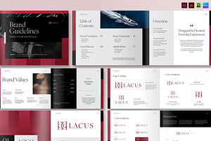 Luxury Brand Guidelines Template