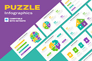 Puzzle Infographic Keynote, a Templates & Theme by Mighty-Slide (Thumbnail 1 of 8)