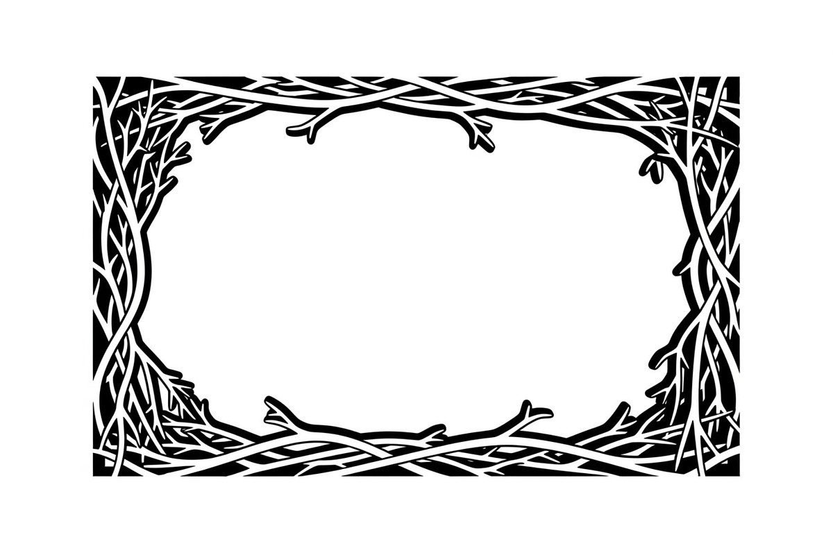 Rustic Rectangle Frame Bundle, an Illustration by Creativeshirt (Photo 49 of 51)