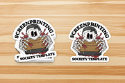 skeleton biting a squeegee tool, a Branding & Logo Template by Judsart (Thumbnail 3 of 3)