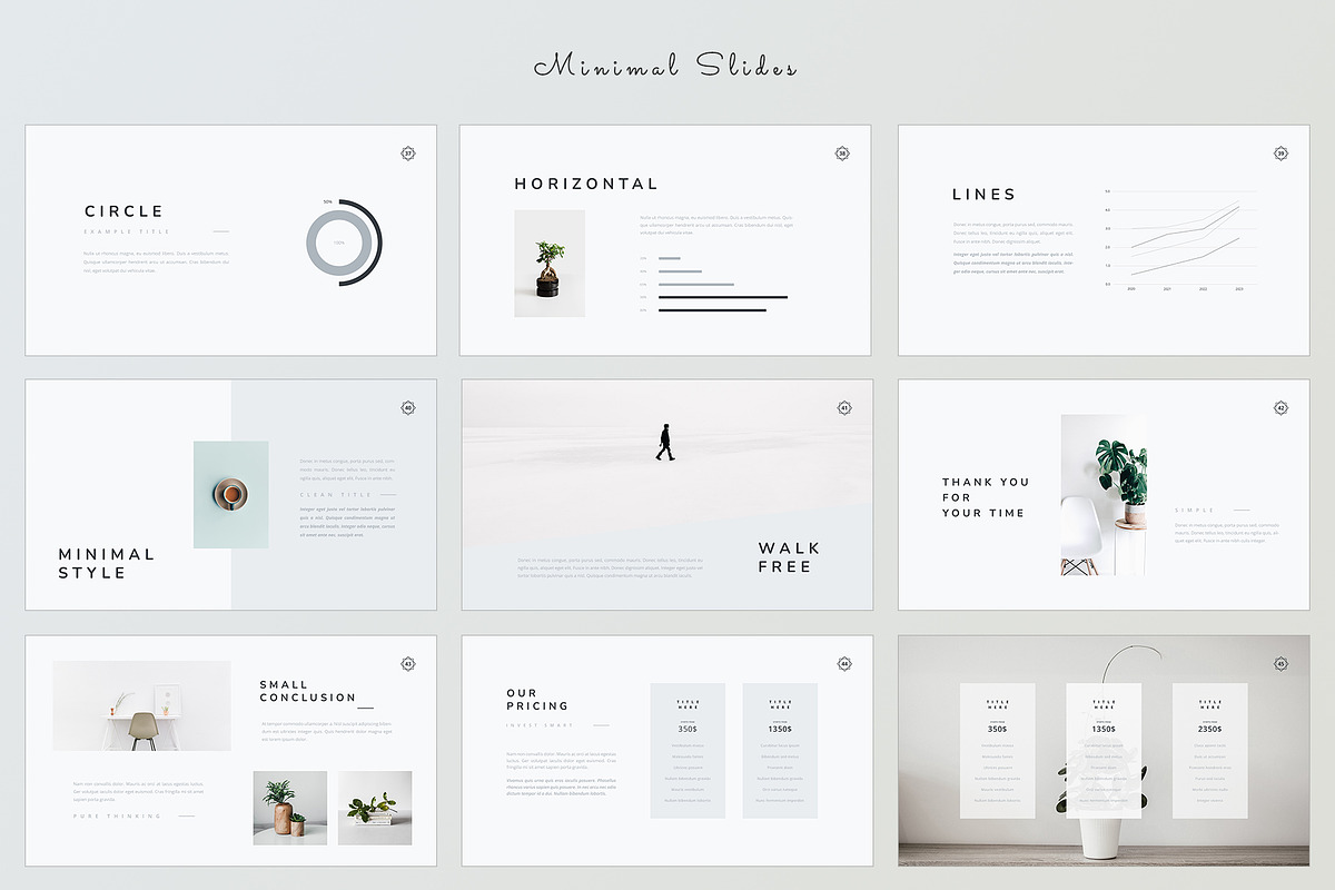 Minimal PowerPoint Presentation, a Presentation Template by Smart Pixel (Photo 6 of 7)