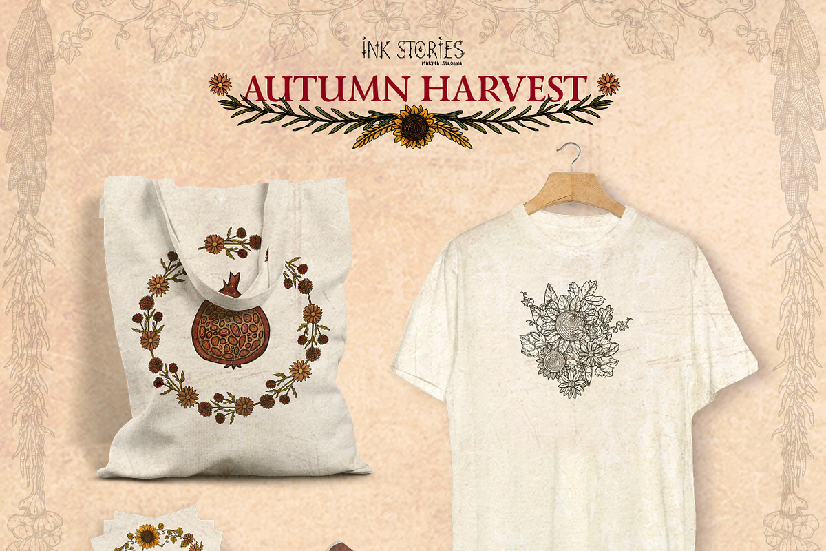 Autumn Harvest, a Seasonal Illustration by Ink Stories (Photo 26 of 26)