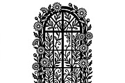 50 Floral French Window Ornament, a Decorative Illustration by Amazin_art (Thumbnail 32 of 35)