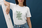 Whimsical Lucky St Patrick Clipart, an Illustration by Markicha Art (Thumbnail 6 of 7)