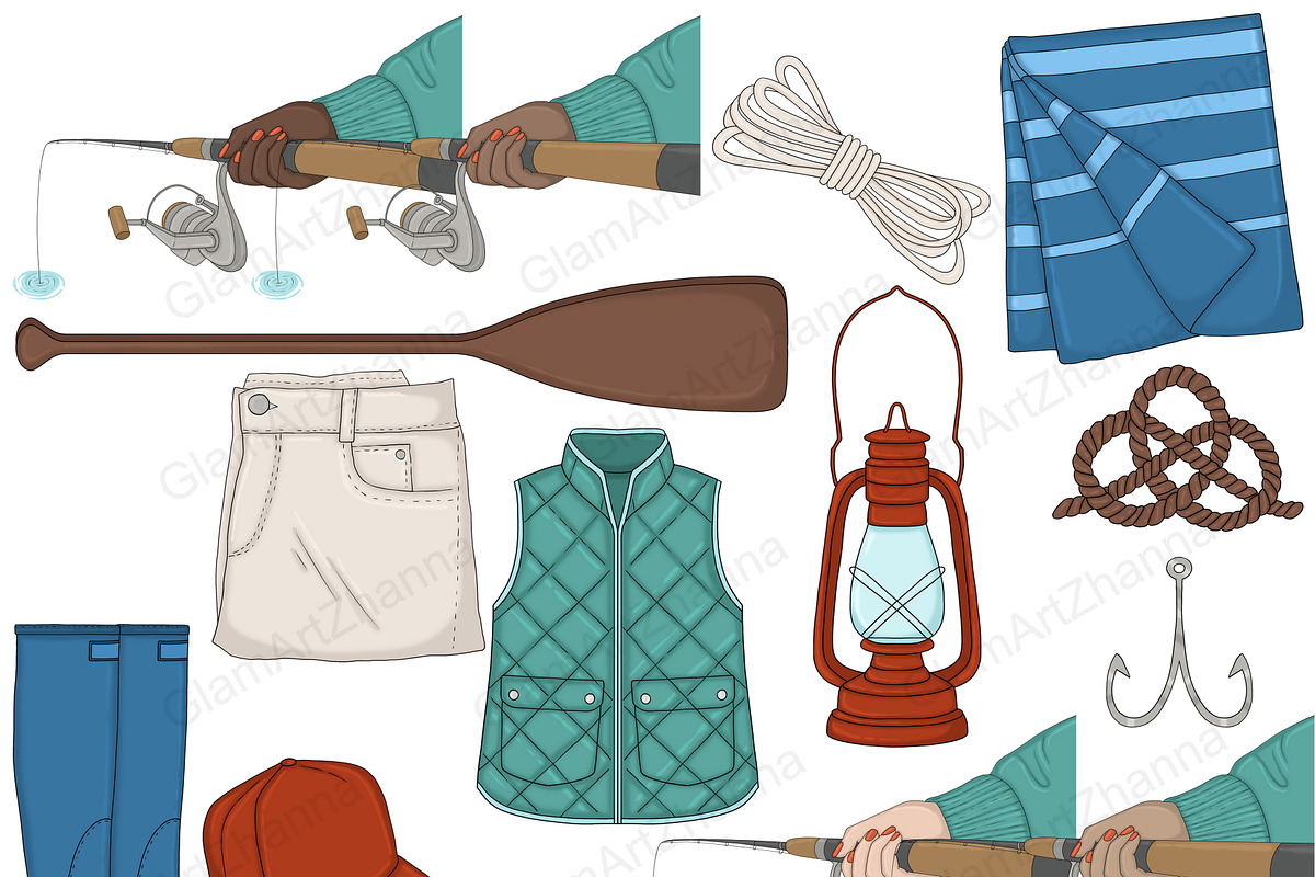 Lake Clipart PNG | Nautical Clipart, an Object Illustration by GlamArtZhanna (Photo 4 of 5)