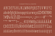 CS Granger – Condensed Font, a Serif Font by Craft Supply Co. (Thumbnail 8 of 8)