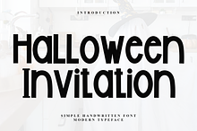 Halloween Invitation