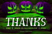 Wozem - Halloween Horror Font, a Serif Font by Iqsiart Studio (Thumbnail 7 of 7)
