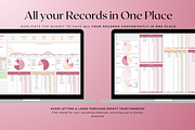 Standard Biweekly Budget - Red, a Templates & Theme by The Creative Plans co (Thumbnail 8 of 10)