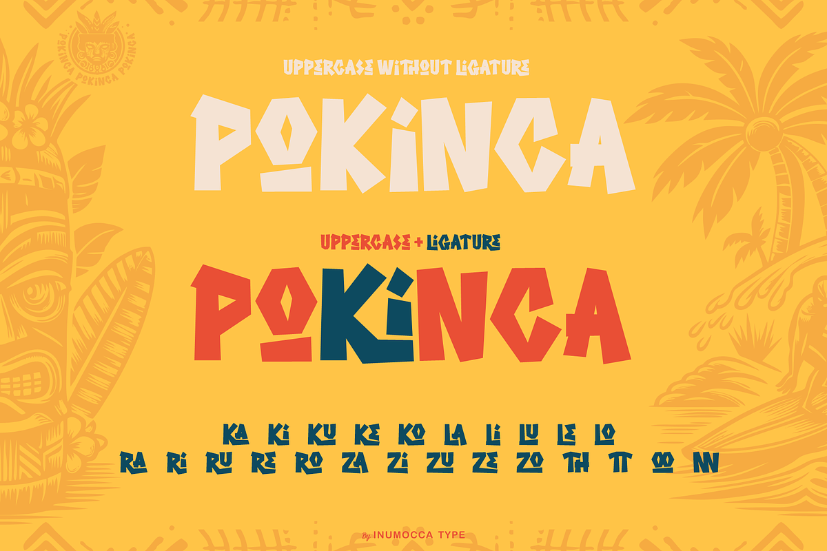 Pokinca, a Blackletter Font by inumocca_type (Photo 9 of 14)