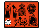 Death Vol. 2 - Procreate Stamp Set, a Brush Add-On by LA Studio Sthlm (Thumbnail 5 of 6)