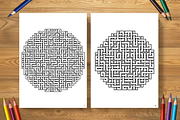 Round Bridge Mazes - 2 books (2025), an Illustration by Cruiz Studio (Thumbnail 2 of 2)
