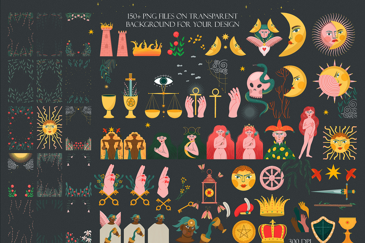 Tarot cards. Major and minor arcana, a Decorative Illustration by Chikovnaya (Photo 6 of 8)
