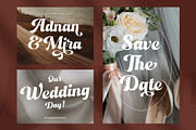 Bold Vintage Script - Hendika, a Script Font by Novitype (Thumbnail 2 of 13)