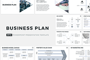 Business Plan PowerPoint Template, a Presentation Template by JetzTemplates (Thumbnail 1 of 8)